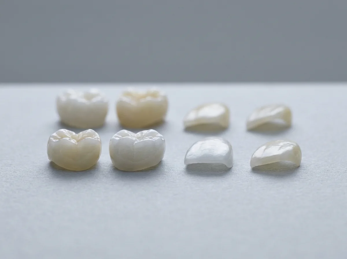 Keramik-Veneers und Kronen